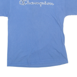 CHAMPION Mens T-Shirt Blue M