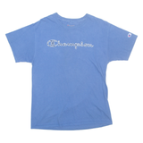 CHAMPION Mens T-Shirt Blue M