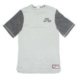NIKE Womens T-Shirt Grey M