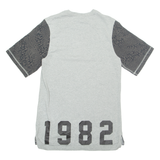 NIKE Womens T-Shirt Grey M