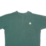 CARHARTT Mens T-Shirt Green 2XL