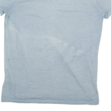 CARHARTT Relaxed Fit Womens T-Shirt Blue V-Neck S