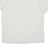 CALVIN KLEIN Womens T-Shirt Grey V-Neck L