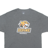 CHAMPION Doane Baseball Mens T-Shirt Grey USA XL