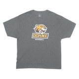 CHAMPION Doane Baseball Mens T-Shirt Grey USA XL