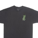 CHAMPION Mens T-Shirt Black L