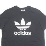 ADIDAS Womens T-Shirt Black L
