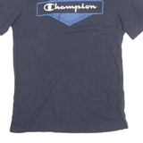 CHAMPION Mens T-Shirt Blue M