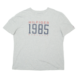 TOMMY HILFIGER Mens T-Shirt Grey XL