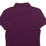 LACOSTE Womens Polo Shirt Purple S