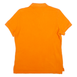 RALPH LAUREN Skinny Fit Mens Polo Shirt Orange XL