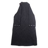 ST MICHAEL Womens Quilted Jacket Black Nylon Diamond M