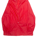 SPORTSWEAR Mens Rain Jacket Red Hooded XL