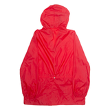 SPORTSWEAR Mens Rain Jacket Red Hooded XL