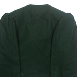 Womens Blazer Jacket Green Wool S