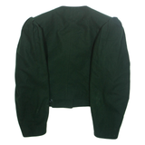 Womens Blazer Jacket Green Wool S