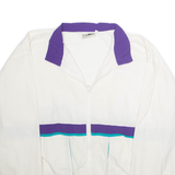 SOLAR ECLIPSE Mens Track Jacket White 2XL