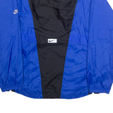 NIKE Mens Track Jacket Blue L