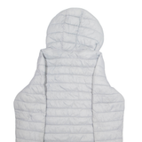 REEBOK Womens Jacket Grey Hooded L