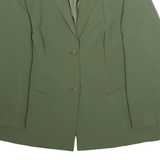 GERRY WEBER Womens Blazer Jacket Green L
