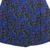 EASTEX Womens Jacket Blue Floral M