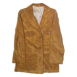 VERA PELLE Mens Chore Jacket Brown S