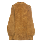 VERA PELLE Mens Chore Jacket Brown S