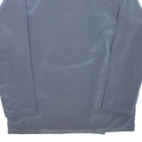 THAI SILK Mens Blazer Jacket Blue Silk M