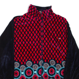 Mens Jacket Red Geometric L