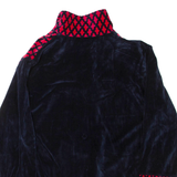 Mens Jacket Red Geometric L