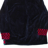 Mens Jacket Red Geometric L