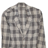 ESPRIT Mens Blazer Jacket Grey Check L