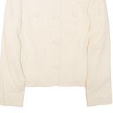WALLIS Womens Jacket Beige Wool L