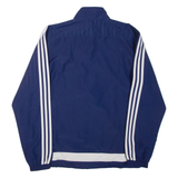 ADIDAS Mens Track Jacket Blue L