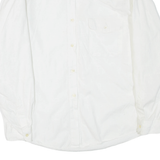 OLIVER GRANT Womens Shirt White Collared Long Sleeve M