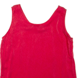 GINA MONTI Womens Printed Vest Red Sleeveless Spotted XL