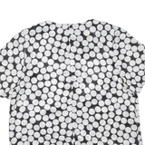 Womens Printed Top White Spotted L