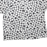 Womens Printed Top White Spotted L