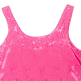 C&A Womens Printed Vest Pink Sleeveless Floral L