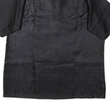 SERRANO Womens Printed Shirt Black Collared L