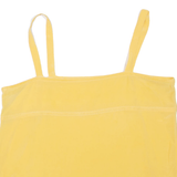 Womens Vest Yellow Sleeveless L