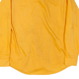 STORM Womens Shirt Orange Collared Long Sleeve L