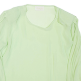 CHORISIA Womens Top Green Long Sleeve XL
