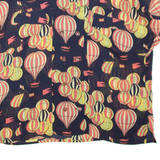 MARKWALD Sheer Womens Printed Top Black Crazy Pattern XL