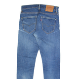 LEVI'S 520 Mens Jeans Blue Regular Tapered Stone Wash W28 L32