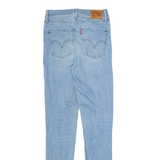 LEVI'S Womens Jeans Blue Slim Skinny Stone Wash W26 L33