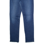 LEVI'S 721 Womens Jeans Blue Slim Tapered Stone Wash W29 L32