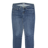 LEVI'S Womens Jeans Blue Regular Tapered Stone Wash W27 L34