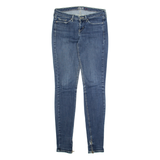 LEVI'S Womens Jeans Blue Regular Tapered Stone Wash W27 L34