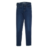 LEVI'S Womens Jeans Blue Regular Skinny W24 L30